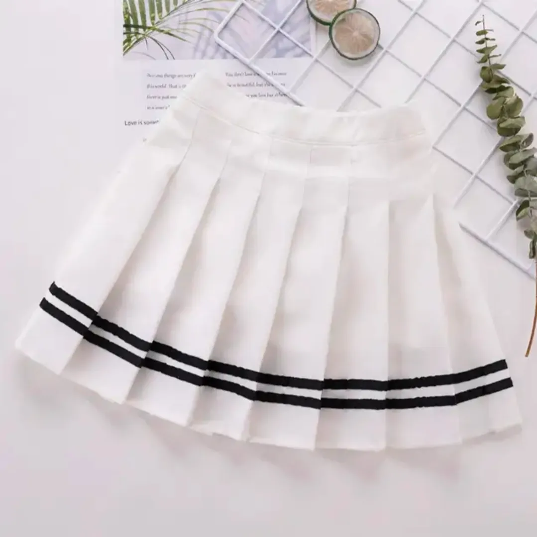 دامن بچگانه سفید